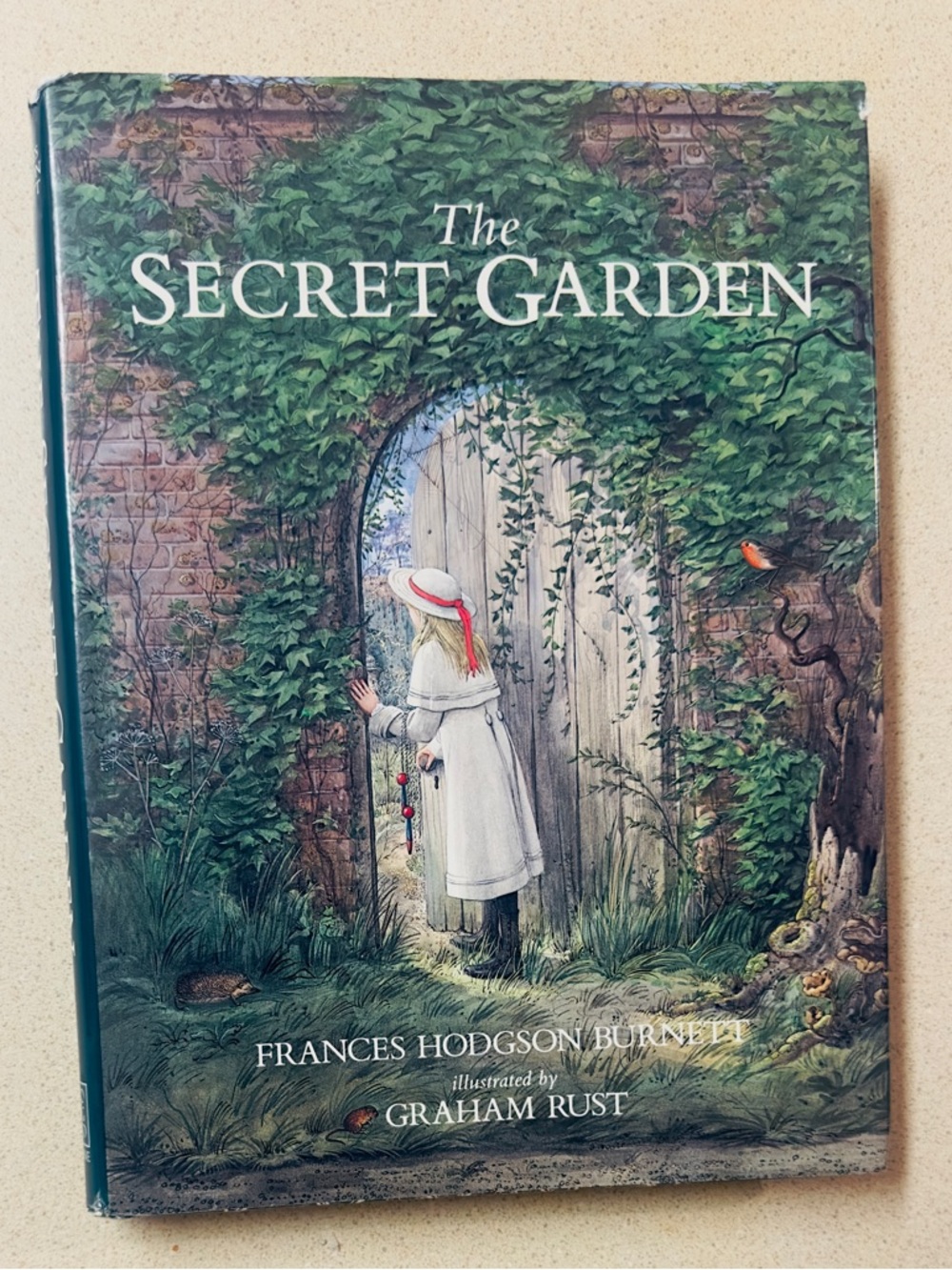 Vintage 1990 Illustrated THE SECRET GARDEN Frances Hodgson Burnett 6th Printing